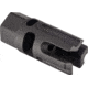 Tactical Precision Manufacturing TPM .22 Cal Titanium Flash Hider, Black, 1/2x28, FH-22-TI-BLK