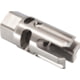 Tactical Precision Manufacturing TPM .22 Cal Titanium Flash Hider, Polished Titanium, 1/2x28, FH-22-TI