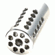 Tactical Solutions 1in Pac-Lite Compensator Silver PLCMP-11