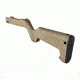 Tactical Solutions Takedown Barrel And Backpacker Stock Combo, Matte Black / FDE TDC-MB-B-FDE