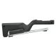 Tactical Solutions Takedown Barrel and Backpacker Stock Combo, Silver/Black Stock, TDC-SIL-B-BLK