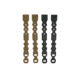 Tactical Tailor Fight Light Malice Clip, Package of 4, Short, Black, 72021-2
