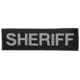 Tactical Tailor Sheriff ID Badge, Gray/Black, 3x10, 78221-2