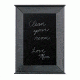 Tactical Walls 1420M Concealment Chalk Board, Black with Chalkboard BM20MLBKBKCB