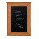 Tactical Walls 1420M Concealment Chalk Board, Cherry with Chalkboard BM20MLCHBKCB