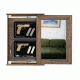 Tactical Walls 1420M Concealment Short Mirror, Dutch Walnut with Mirror BM20RFDWBKMR
