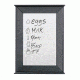 Tactical Walls 1420M Concealment White Board, Black with White Board BM20MLBKBKWB