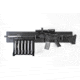 Tactical Walls MidMOD Rifle Display Package Rail AR10/AK w/ Mag Rack, Black, MWMIDRAILMAGAR10PK