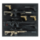 Tactical Walls ModWall Panel, Black, MWPANEL