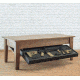 Tactical Walls Tactical Coffee Table, Dutch Walnut TBLCOFRFDW