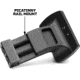 Tacticon Armament 35 Degree Offset Mount, Black, 35DGPCMT