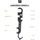 Tacticon Armament AR-15 Armorers Wrench Multi-Tool, Black, AW10