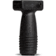 Tacticon Armament BattleGrip 7 Vertical Broom Handle Rifle Foregrip, Black, BG07BK