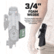 Tacticon Armament Deep Concealment Pistol Holster w/ Mag Holster, Left Handed, Black, SW940IWBLH
