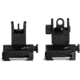 Tacticon Armament Flip Up Iron Sights, Black, TABUIS20