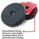 Tacticon Armament HALO Gun Magnet, Black, 2HM10