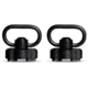 Tacticon Armament M-LOK QD Mount, 2 Pack, Black, 2QDML