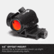 Tacticon Armament Predator V3 Tactical Optic Micro Red Dot Sight, Black, PRDV300