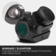 Tacticon Armament Predator V3 Tactical Optic Micro Red Dot Sight, Black, PRDV300