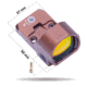 Tacticon Armament Predator V4 Compact Reflex Red Dot Sight, Bronze, PRDV40-BZ