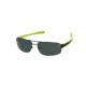 Tag Heuer 0251 Bifocal Prescription Sunglasses, Matte Black Frame - Black/Anise Green Temples Frame, Polarized Precision Green Lens, 0251-309BI