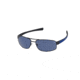 Tag Heuer 0251 Bifocal Prescription Sunglasses, Matte Black Frame - Cobalt Blue/Black Temples Frame, Polarized Watersport Lens, 0251-404BI