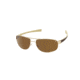 Tag Heuer 0252 Bifocal Prescription Sunglasses, Gold Frame - Dark Brown/Ivory Temples Frame, Outdoor Brown Lens-0252-705BI