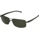 Tag Heuer 0883 Bifocal Prescription Sunglasses, Black Frame - Black Temples Frame, Outdoor Green Lens-0883-301BI