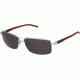 Tag Heuer 0883 Bifocal Prescription Sunglasses, Palladium Frame - Black/Red Temples Frame, Outdoor Grey Lens-0883-102BI