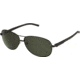 Tag Heuer 0884 Bifocal Prescription Sunglasses, Black Frame - Black Temples Frame, Polarized Precision Green Lens, 0884-311BI