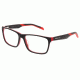 Tag Heuer B. Urban 0555 Progressive Prescription Eyeglasses, Black/Red Frame, 0555-002PR