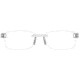 Tag Heuer 0151 Single Vision Prescription Eyeglasses PVD Black Frame