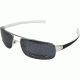 Tag Heuer LRS Sunglasses, Black White Temples, Grey Outdoor Lens 0254-206