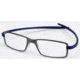 Tag Heuer Reflex 2 Eyeglasses, Anthracite Ceramic Frame/Smart Blue Temples, Clear Lens 3702-019