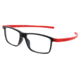 Tag Heuer Reflex 3 Acetate 3951 Progressive Prescription Eyeglasses, Black Frame, 3951-004PR