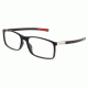 Tag Heuer Urban 7 0517 Single Vision Prescription Eyeglasses, Matte Black Frame, 0517-001SV