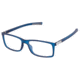 Tag Heuer Urban 7 Eyeglasses, Matte Blue Frame/Grey Temples, Clear Lens 0511-008