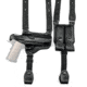 Tagua Gunleather Full Slide Shoulder Holster, Black, Right Hand, SH4-640