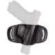 Tagua Gunleather Quick Draw Leather Belt Holster, Glocks Full size 9mm and .40 Double Stack, Right Hand, Black, TXLOCKRQD300