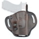 Tagua Gunleather Quick Draw Leather OWB Holster, Most 9mm /.40 /.45 Sig P320/Springfield XDM Double Stack 4.5in, Right Hand, Brown, TX-LOCK-R-OT-502