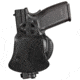 Tagua Gunleather Rotating Quick Draw Paddle Holster Fits Springfield XD 9mm/.40 Caliber Black Right Hand