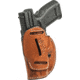 Tagua Gunleather Elite 4-in-1 IWB/OWB Leather Holster, Most 1911s - 4in, Brown, TX-ELITE-IPH4-212