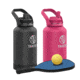 Takeya Usa Big Pickleball Bundle 2pc - 64oz Ace Black + 64oz Dropshot Pink Bottles, 50422