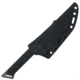 Takumitak Charge Fixed Blade Knife, 5.25in, D2, Tanto, G10 Handle, Black Stonewash, TKF215SW