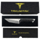 Takumitak Charge Fixed Blade Knife, 5.25in, D2, Tanto, G10 Handle, Silver, TKF215SL
