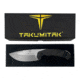 Takumitak Companion Fixed Blade Knife, 4in, D2, Drop Point, G10 Handle, Silver, TKF212SL