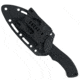 Takumitak Day 500 Fixed Blade Knife, 4.5in, D2, Sheepsfoot, G10 Handle, Silver, TKF206SL