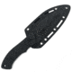 Takumitak Day 500 Fixed Blade Knife, 4.5in, D2, Sheepsfoot, G10 Handle, Silver, TKF206SL