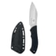 Takumitak Day 500 Fixed Blade Knife, 4.5in, D2, Sheepsfoot, G10 Handle, Silver, TKF206SL