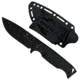 Takumitak Easy Night Fixed Blade Knife, 4.25 in Blade, 3cr13, Black, TKF304